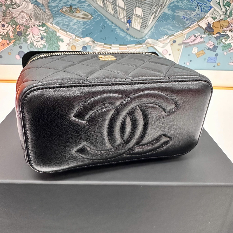 CHANEL 金球梳妝台長方形黑色 AP2303 禮品套裝-4