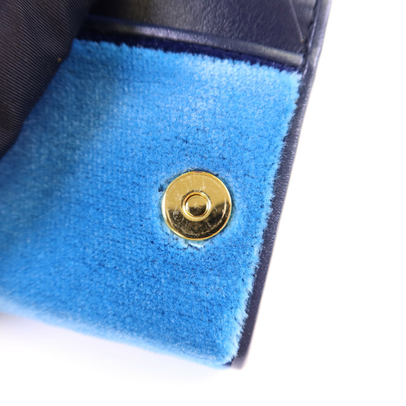 PRADA 天鵝絨Cahier Long Wallet金扣長錢包1MN019-6