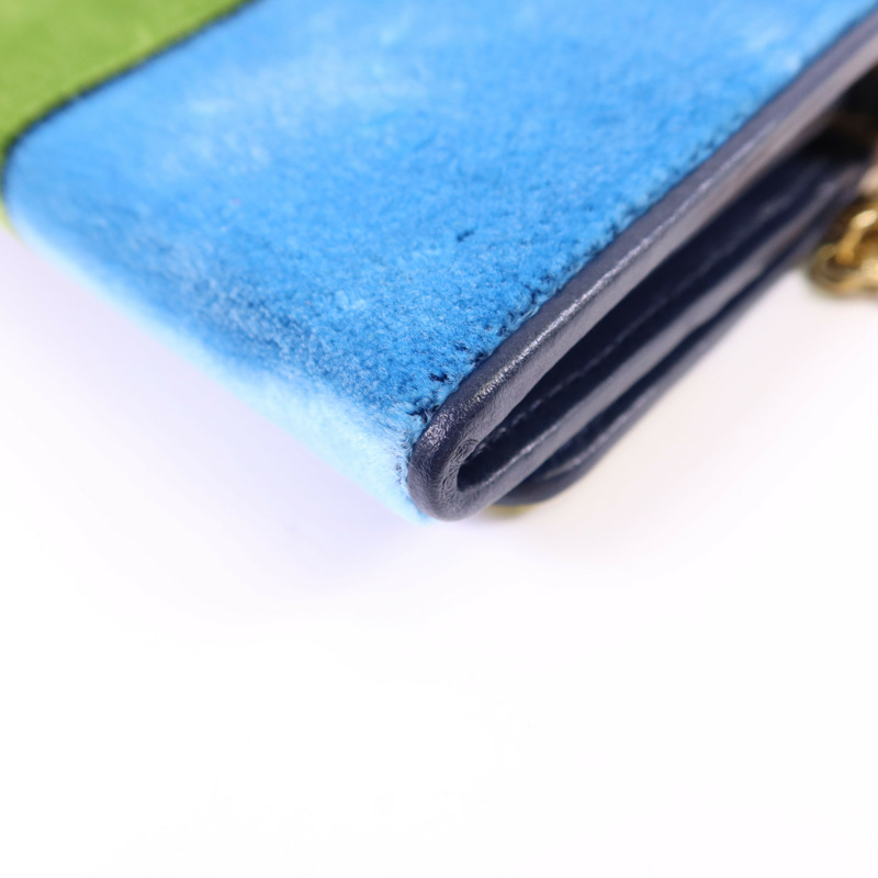 PRADA 天鵝絨Cahier Long Wallet金扣長錢包1MN019-11