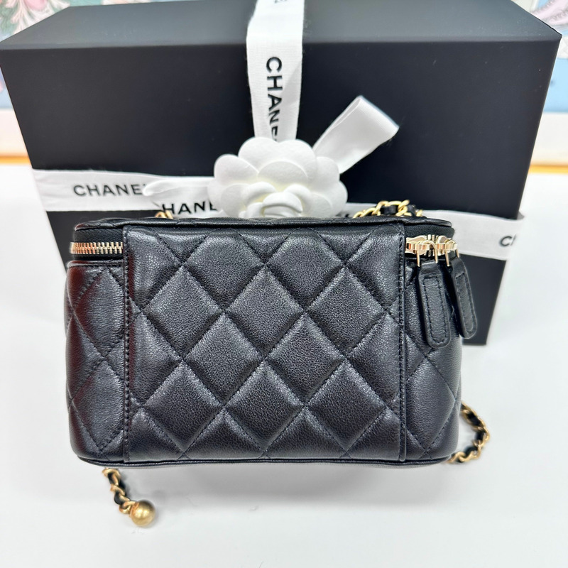 CHANEL 金球梳妝台長方形黑色 AP2303 禮品套裝-3