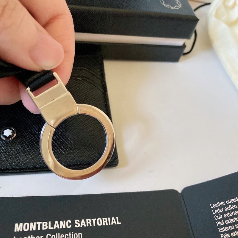 Montblanc萬寶龍識別證 Sartorial 匠心系列 Leather collection 黑色（附繩）-7