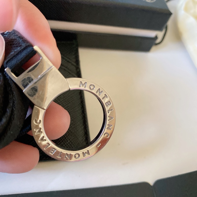 Montblanc萬寶龍識別證 Sartorial 匠心系列 Leather collection 黑色（附繩）-19