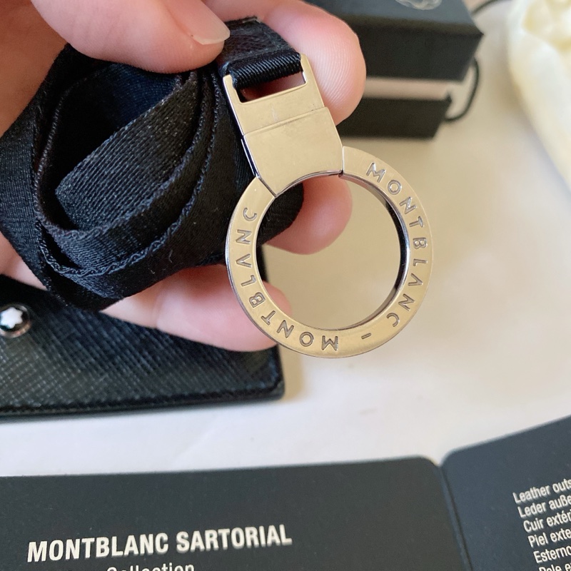 Montblanc萬寶龍識別證 Sartorial 匠心系列 Leather collection 黑色（附繩）-20
