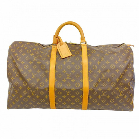 路易威登 Monogram Keepall 60 波士頓包 M41422 棕色 男/女款