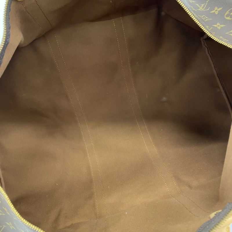 路易威登 Monogram Keepall 60 波士頓包 M41422 棕色 男/女款-3