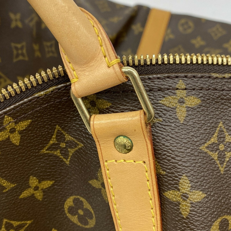 路易威登 Monogram Keepall 60 波士頓包 M41422 棕色 男/女款-7