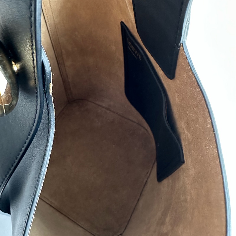 Loewe 超美單手把 圓桶包 中-13