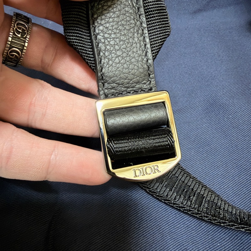 DIOR老花 SADDLE 後背包-4