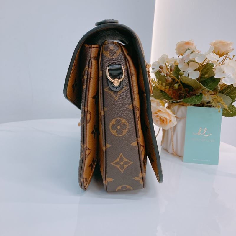 MS0407 LOUIS VUITTON 路易威登經典花紋中號郵差包包POCHETTE METIS BAG MM MONOGRAM REVERSE-2