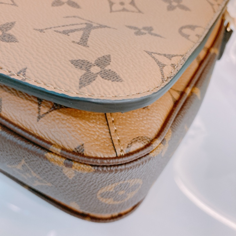 MS0407 LOUIS VUITTON 路易威登經典花紋中號郵差包包POCHETTE METIS BAG MM MONOGRAM REVERSE-7