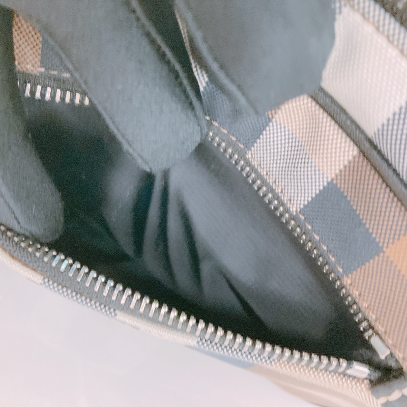 MS0408 BURBERRY 博柏利經典格仔紋腰包CHECK COTTON BUM BAG CANVAS-9