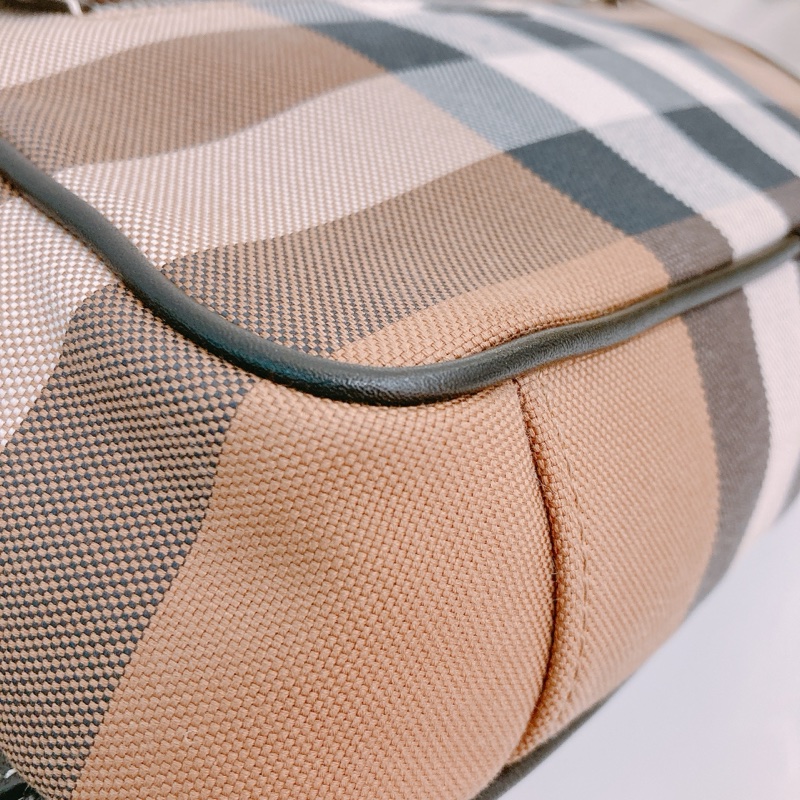 MS0408 BURBERRY 博柏利經典格仔紋腰包CHECK COTTON BUM BAG CANVAS-20