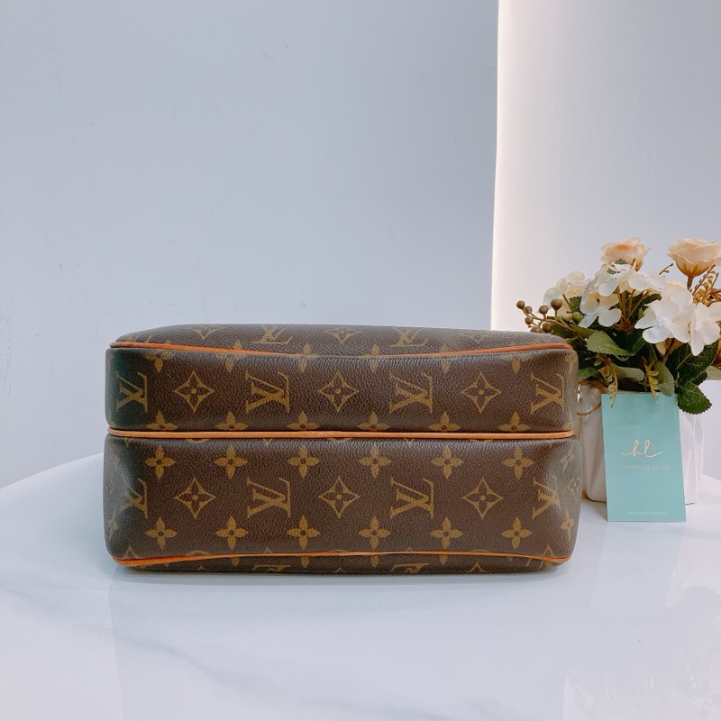 MS0409 LOUIS VUITTON 路易威登經典花紋可調節肩帶包包REPORTER SHOULDER BAG PM MONOGRAM CANVAS-4