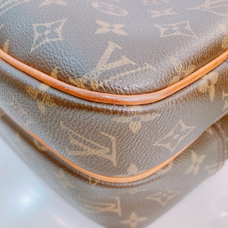 MS0409 LOUIS VUITTON 路易威登經典花紋可調節肩帶包包REPORTER SHOULDER BAG PM MONOGRAM CANVAS-6