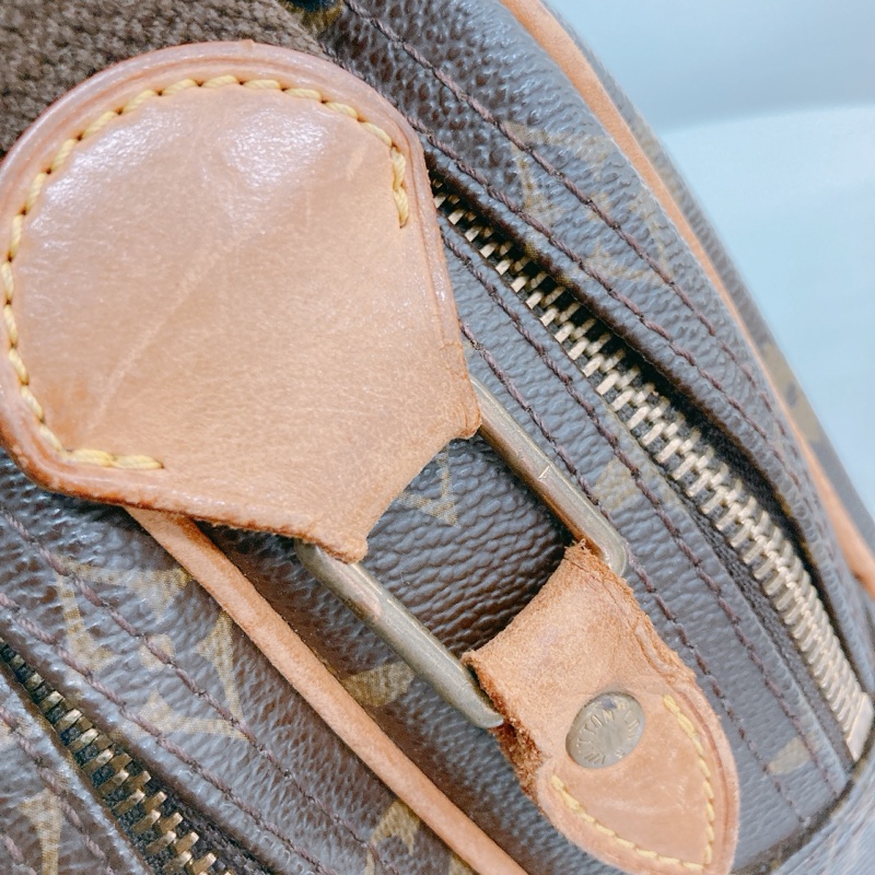 MS0409 LOUIS VUITTON 路易威登經典花紋可調節肩帶包包REPORTER SHOULDER BAG PM MONOGRAM CANVAS-11