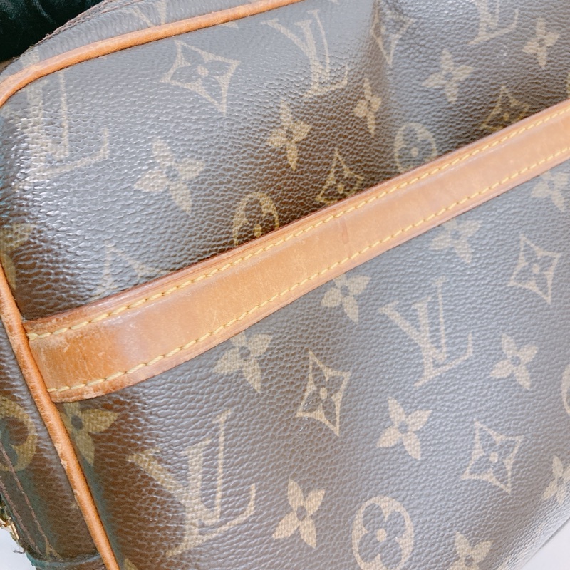 MS0409 LOUIS VUITTON 路易威登經典花紋可調節肩帶包包REPORTER SHOULDER BAG PM MONOGRAM CANVAS-12