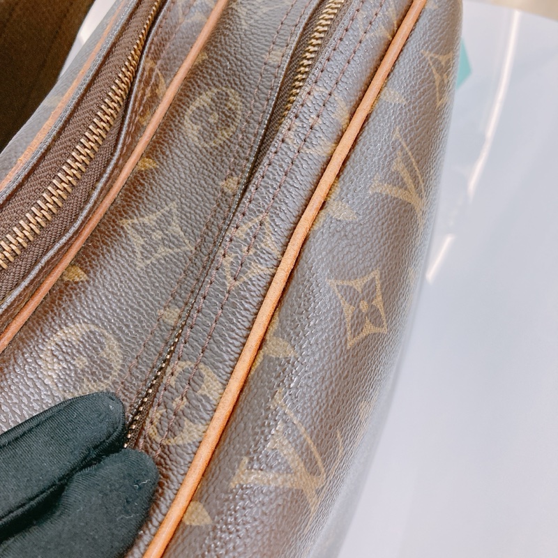 MS0409 LOUIS VUITTON 路易威登經典花紋可調節肩帶包包REPORTER SHOULDER BAG PM MONOGRAM CANVAS-19