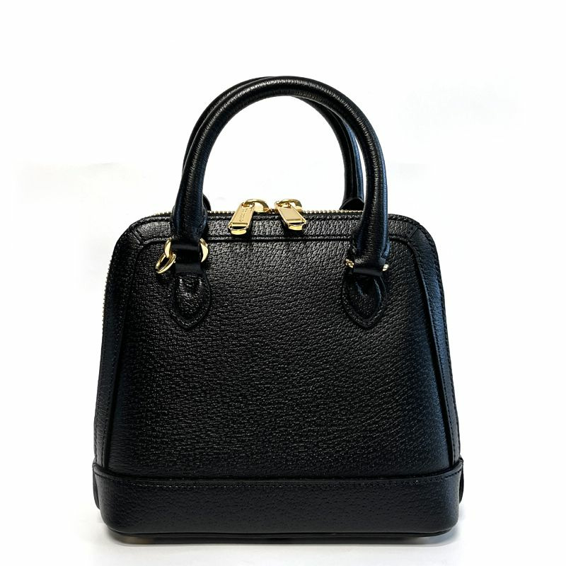 GUCCI 阿迪達斯 Horsebit 1955 手提單肩包 黑色 677212-2