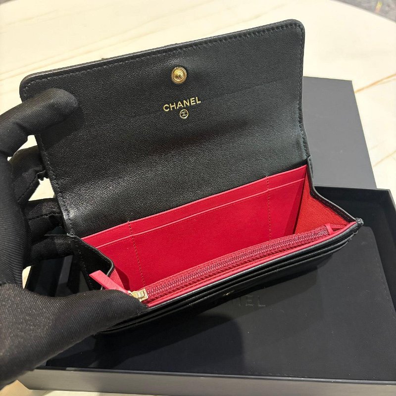 *SHIHNA名牌精品*CHANEL 19系列小羊皮口蓋中夾-3