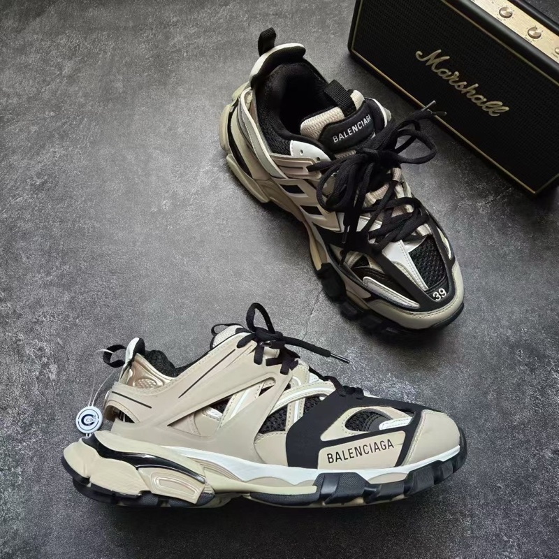 巴黎世家BALENCIAGA TRACK 黑棕奶茶 無附件 39碼 好成色 98新-3