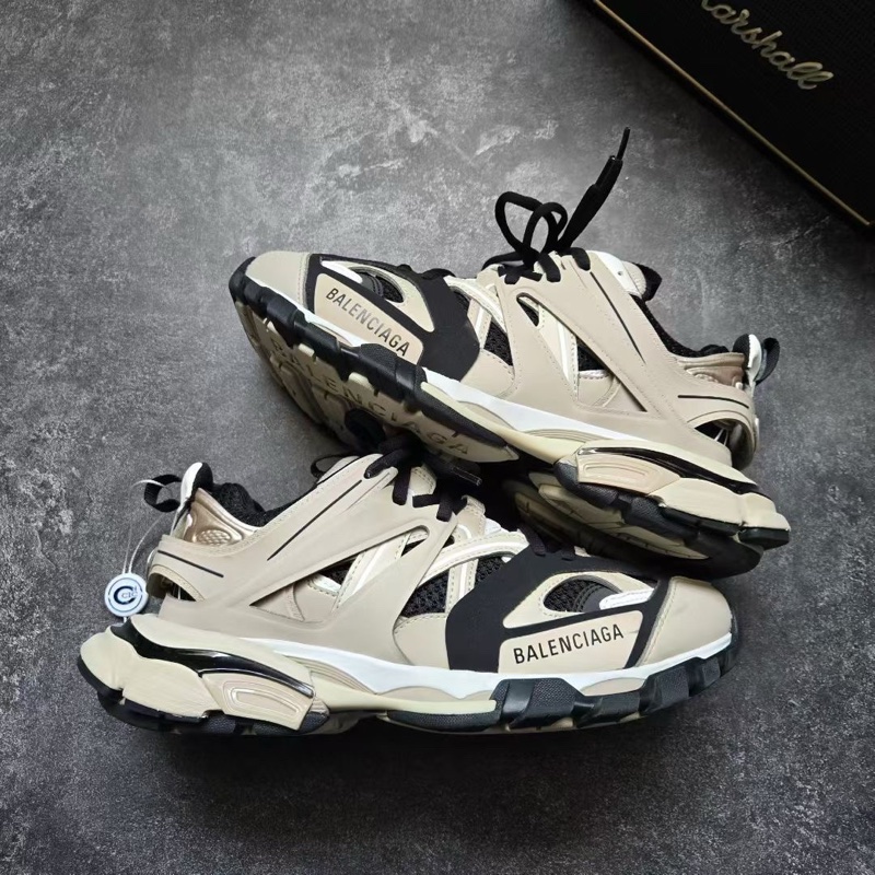 巴黎世家BALENCIAGA TRACK 黑棕奶茶 無附件 39碼 好成色 98新-4
