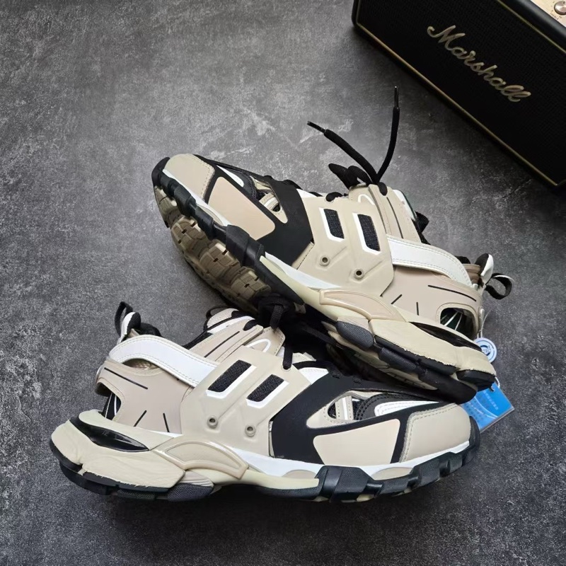 巴黎世家BALENCIAGA TRACK 黑棕奶茶 無附件 39碼 好成色 98新-5