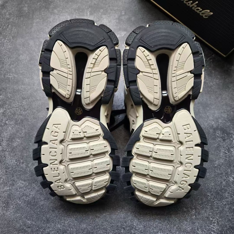 巴黎世家BALENCIAGA TRACK 黑棕奶茶 無附件 39碼 好成色 98新-7
