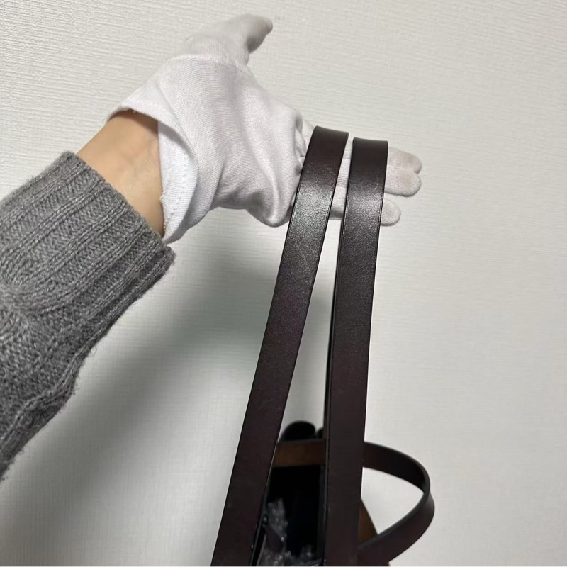 Hermes 愛馬仕 藏藍銀扣cabag Tote-10