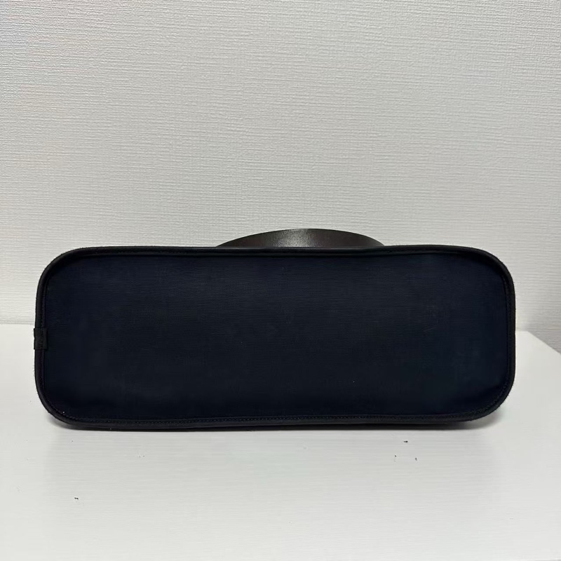 Hermes 愛馬仕 藏藍銀扣cabag Tote-14