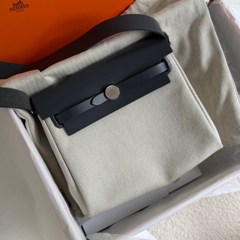 Hermes mini herbag 石板灰 銀釦-0