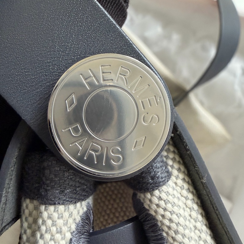 Hermes mini herbag 石板灰 銀釦-5