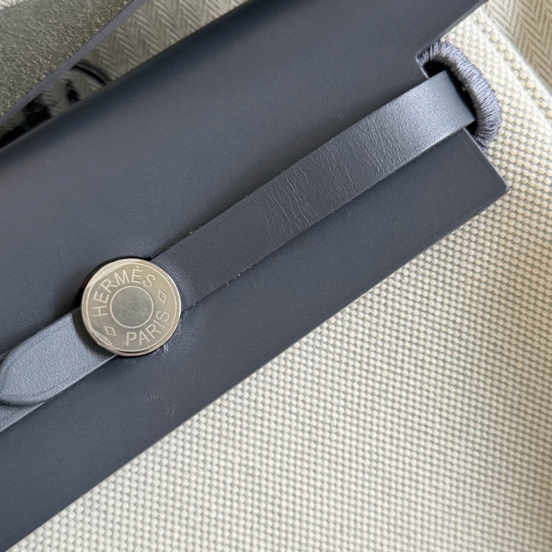 Hermes mini herbag 石板灰 銀釦-9
