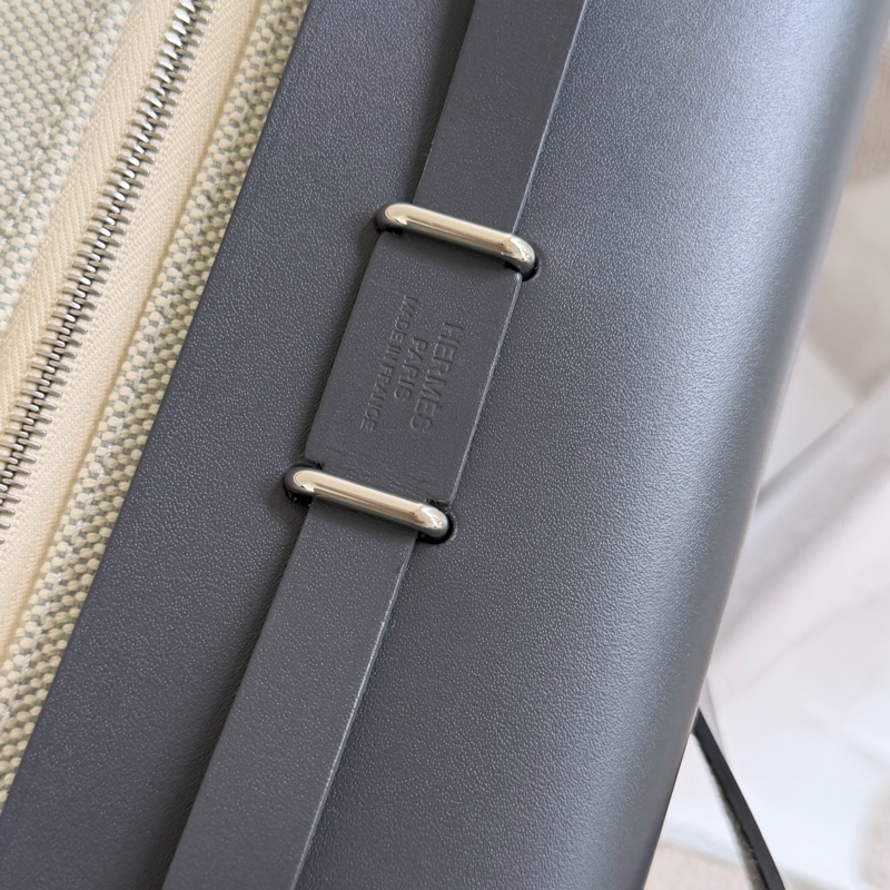 Hermes mini herbag 石板灰 銀釦-16