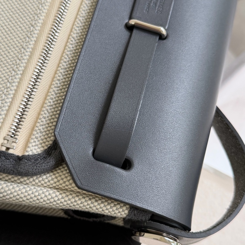 Hermes mini herbag 石板灰 銀釦-17