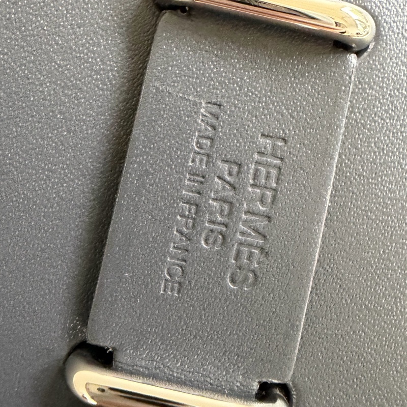 Hermes mini herbag 石板灰 銀釦-18