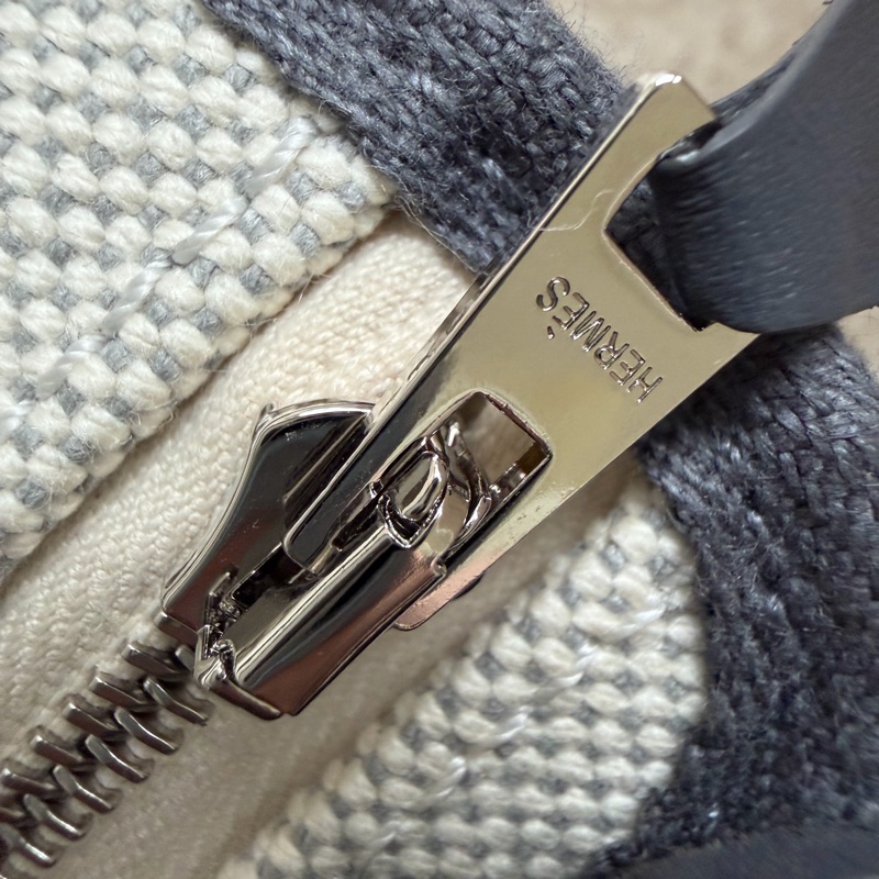 Hermes mini herbag 石板灰 銀釦-21