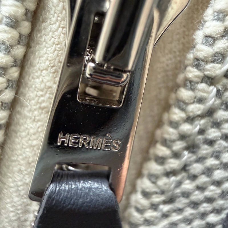 Hermes mini herbag 石板灰 銀釦-22