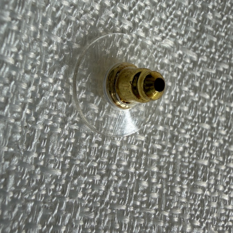 Chanel 香奈兒 雙C星星吊墜 耳環 雙C鑽石 淺藍寶石 耳針-7