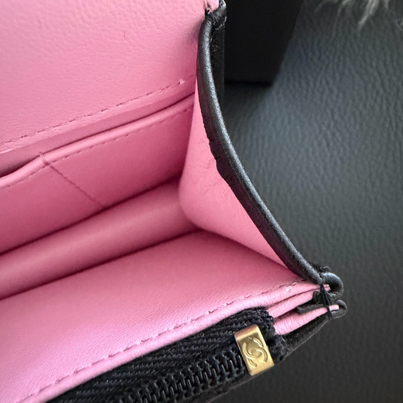 Chanel mini cf 提把woc 粉黑色💕🖤 Blackpink配色-20