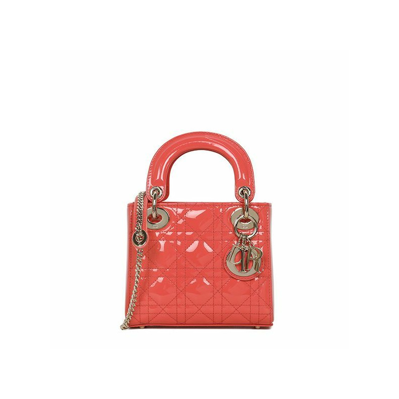 DIOR 珊瑚紅女迷你包 M0505OWCB 63R-0
