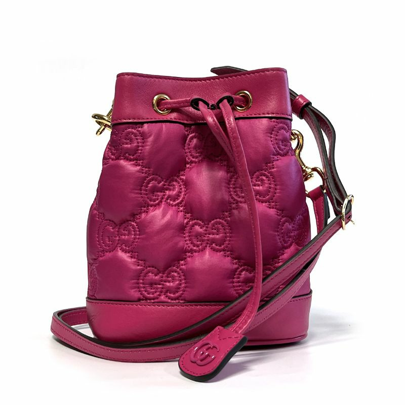 GUCCI GG Marmont Matelassé 小號水桶包 728231 5422-0