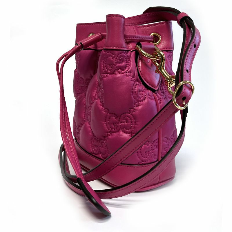 GUCCI GG Marmont Matelassé 小號水桶包 728231 5422-2
