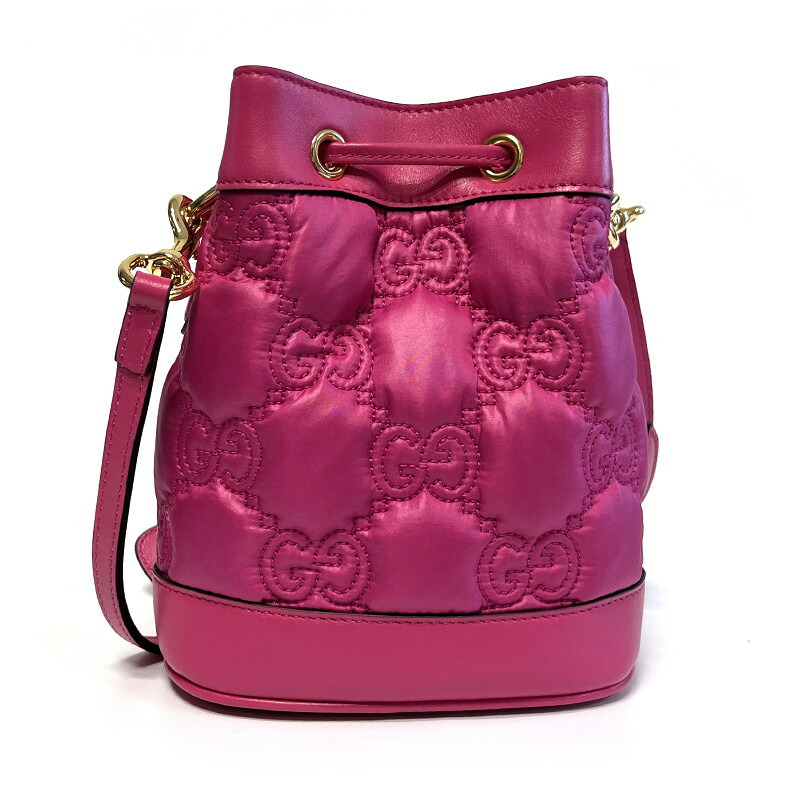 GUCCI GG Marmont Matelassé 小號水桶包 728231 5422-6