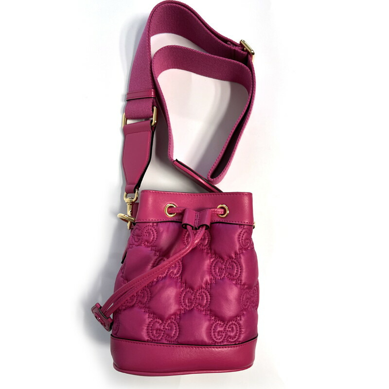 GUCCI GG Marmont Matelassé 小號水桶包 728231 5422-7