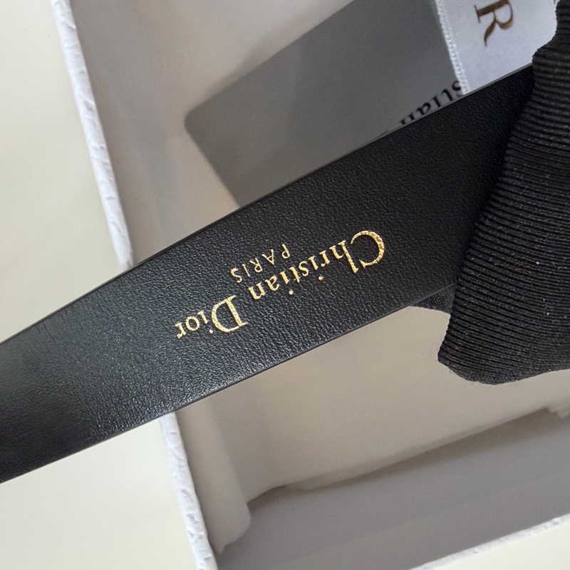 Dior 經典復古釦 CD 皮帶-8