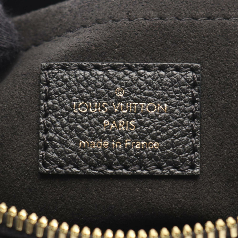 路易威登 Pallas BB Monogram Noir 手提包，塗層帆布和皮革，Monogram 圖案，女士，棕黑色，M41218-3