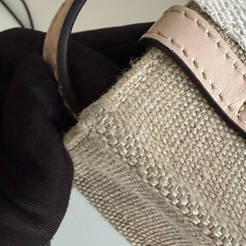 「有背帶 新款」Chloe woody 迷你 粉色-9