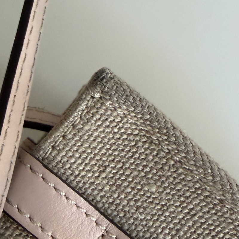 「有背帶 新款」Chloe woody 迷你 粉色-10