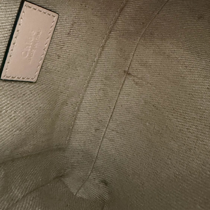 「有背帶 新款」Chloe woody 迷你 粉色-19