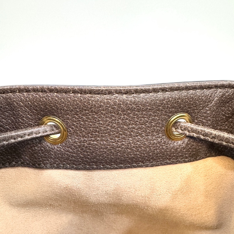 🤎古馳小水桶GUCCI原花Ophidia抽繩迷你小水桶550620-18